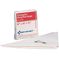 First Aid Only J578 40" X 40" X 56" Muslin Triangular Bandage, 20/Box
