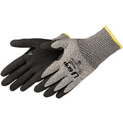 Liberty Safety F4970Sdxl Frogrip Cut-Resistant Gloves, Black Sandy Foam Nitrile Coated, A6 Cut, Size X-Large