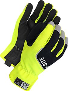 Bob Dale Gloves 20-1-10360-Xs Mechanics Gloves 360 Cut Coverage Yellow/Black, Size X-Small