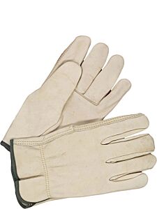 Bob Dale Gloves 20-1-1571-11 Grain Cowhide Driver Gloves Straight Thumb, Size 11/2X-Large