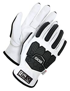 Bob Dale Gloves 20-9-5000-Xl Lined Pearl Goatskin Driver Gloves W/Backhand Protection, Size X-Large