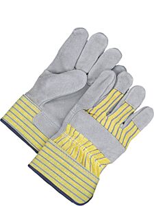 Bob Dale Gloves 30-1-W10El-R Fitter Gloves Split Cowhide Rubberized Cuff
