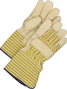 Bob Dale Gloves 40-1-2812Ey5 Fitter Gloves Grain Cowhide Gauntlet Cuff Patch Palm