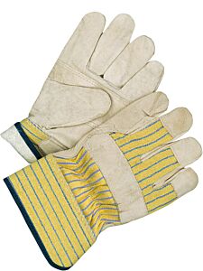 Bob Dale Gloves 40-9-173Pp Fitter Gloves Grain Cowhide Lined Fleece Patch Palm