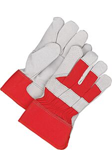 Bob Dale Gloves 40-9-8500R Fitter Gloves Brushed Pigskin Lined Thinsulate C100 Red