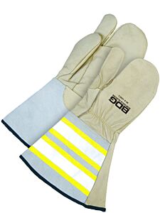 Bob Dale Gloves 50-9-1280-Xl Water Repellent Utility Mitt Hi-Viz 1-Finger C100 Thinsulate, Size X-Large