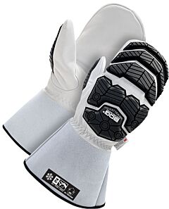Bob Dale Gloves 50-9-5010-L Goatskin Mitt W/5" Cuff Cut Resistant & Tpr Impact, Size Large
