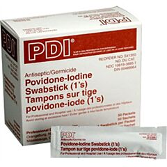 First Aid Only M318 Pvp Iodine Swabs, 50/Box