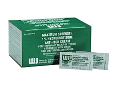 First Aid Only M4033-144 Hydrocortisone Cream, 144/Box