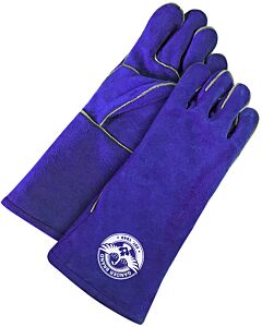 Bob Dale Gloves 60-1-7000 Welding Gloves Split Leather Blue Carbonx Lining