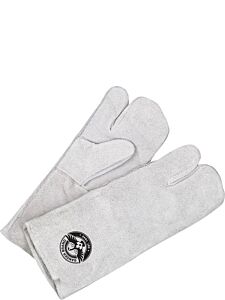 Bob Dale Gloves 60-1-7805P Welding Mitt Split Leather Pearl Grey 1-Finger