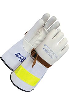 Bob Dale Gloves 63-1-64Rt-C2-9 High Voltage Core Gloves With Yellow Reflective Stripc2