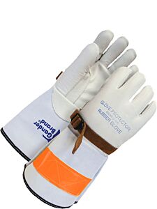 Bob Dale Gloves 63-1-64Rt-C4-9 High Voltage Cover Gloves With Orange Reflective Stripc4