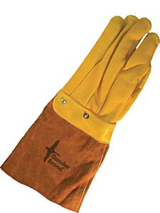 Bob Dale Gloves 63-1-900-X3L Extreme Tactical Grain Leather Kevlar Lined 14" Gauntlet, Size 3X-Large