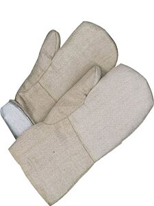 Bob Dale Gloves 63-9-740Sil Hi Heat Silica Cloth Gauntlet Mitt Mlton Lining