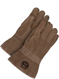 Bob Dale Gloves 63-9-766Fl Hi Heat Split Leather Gauntlet Gloves Banox Lining