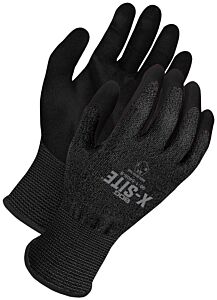 Bob Dale Gloves 99-1-5408-8 Black 18G Cut Resistant Hppe Black Palm Taa, Size 8/Medium