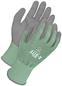 Bob Dale Gloves 99-1-5418-7 Ranger Green 18G Cut Resistant Hppe Grey Palm Touchscreen Taa, Size 7/Small
