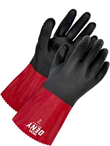 Bob Dale Gloves 99-1-779-11 15G Pvc/Nbr Coated 12" Nylon Gauntlet, Size 11/2X-Large