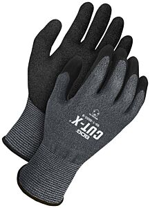 Bob Dale Gloves 99-1-9602-11 15 Gauge Non-Steel Grey Cut Resistant Black Pu Palm, Size 11/2X-Large
