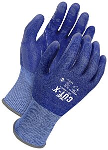 Bob Dale Gloves 99-1-9690-7 18 Gauge Seamless Knit Hppe With Transparent Silicone Dip, Size 7/Small