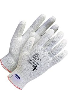Bob Dale Gloves 99-1-9757-10 Seamless Knit Power Blue Dyneema Cut Resistant White Pu Palm, Size 10/X-Large