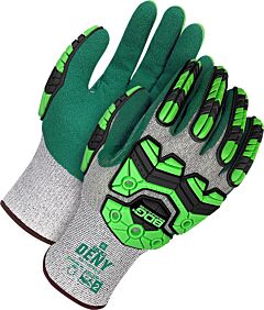 Bob Dale Gloves 99-1-9793-10 Waterproof, Touchscreen, Hppe Sandy Nitrile Palm, Tpr Impact, Size 10/X-Large
