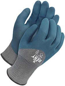 Bob Dale Gloves 99-9-3361-6 Lined 15 Gauge Grey Hppe Teal Nitrile Foam Coating, Size 6/X-Small