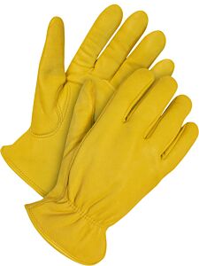 Bob Dale Gloves 20-1-340 Grain Sheepskin Driver Gloves Gold