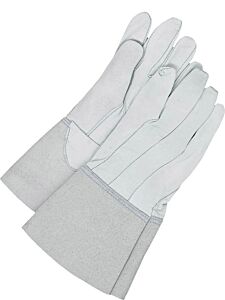 Bob Dale Gloves 60-1-1700 Welding Gloves Tig Grain Sheepskin White Kevlar Sewn
