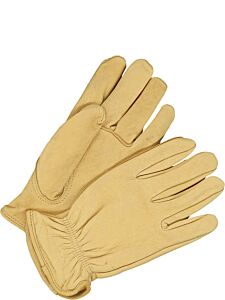Bob Dale Gloves 20-1-366 Grain Deerskin Driver Gloves Tan