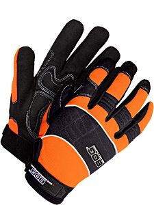 Bob Dale Gloves 20-9-10606 Mechanics Gloves Hi-Viz Orange Lined Thinsulate C100