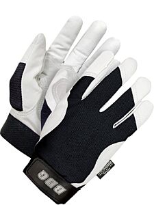 Bob Dale Gloves 20-9-816-B Mechanics Gloves Grain Goatskin Lined Thinsulate C40 Black