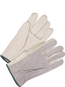 Bob Dale Gloves 20-1-1592 Grain Cowhide Driver Gloves Split Back Straight Thumb