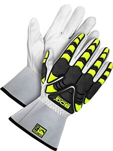 Bob Dale Gloves 20-1-1873 Goatskin 3" Gauntlet With Backhand Protection
