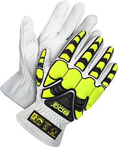 Bob Dale Gloves 20-1-1880 Goatskin Cut Resistant Driver Gloves With Backhand Protection