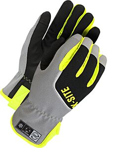 Bob Dale Gloves 20-9-10360 Mechanics Gloves 360 Cut Coverage Grey/Black Lined
