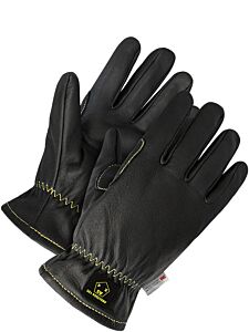 Bob Dale Gloves 20-9-10751 Oil Resistant Goatskin Driver Gloves With Cut Resistant Liner