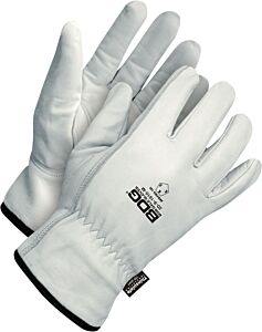 Bob Dale Gloves 20-9-1610 Grain Pearl Goatskin Driver Gloves With Thinsulate C100 Lining