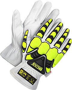 Bob Dale Gloves 20-9-1880 Goatskin Cut Resistant Driver Gloves With Backhand Protection