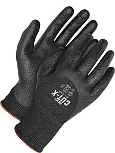 Bob Dale Gloves 99-1-9776 Black 13G Seamless Knit Kevlar Cut Resistant Black Nbr Foam