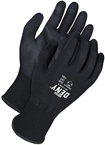 Bob Dale Gloves 99-1-9799 Seamless Knit Black Nylon Black Foam Nitrile Palm
