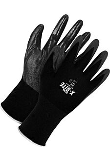Bob Dale Gloves 99-1-9870 15G Nylon Liner Nitrile Palm Dipped