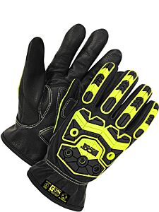 Bob Dale Gloves 20-1-10750 Oil Resistant Cut Resistant Goatskin Driver Gloves With Impact