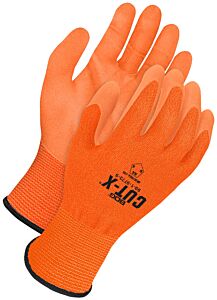 Bob Dale Gloves 99-1-9773 Orange 18G Seamless Knit Hppe Cut Resistant Orange Nbr Foam