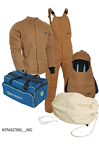Enespro Arcguard 100 Cal Coat Bib Kit With Hood (No Gloves)