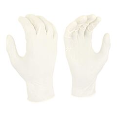 Radians Rwg9105 5 Mil Cream Color Latex Disposable Industrial Grade Gloves