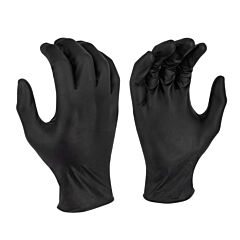 Radians Rwg9417 7 Mil Black Nitrile Disposable Examination Gloves