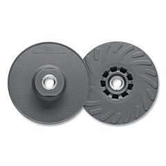 3M 068060-11234 Ribbed Disc Back-Up Pad, 11234, 6 In Dia, 10000 Rpm, Medium, Gray