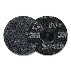 3M 068060-67188 Roloc Precision Surface Conditioning Disc, Heavy Duty, 3 In Dia, Tr, Extra Coarse, 80 Grit, 20000 Rpm